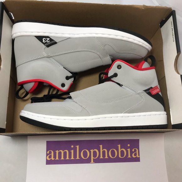 jordan fadeaway grey